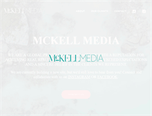 Tablet Screenshot of mckellmedia.com